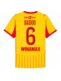 Billige RC Lens Samson Baidoo #6 Hjemmedrakt 2025-26 Kortermet